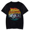 Back To The Future T Shirt Men Summer Casual Tshirts Women Fashion T-shirt Casual Clothing Tops Tee Cool Car T Shirt Camiseta