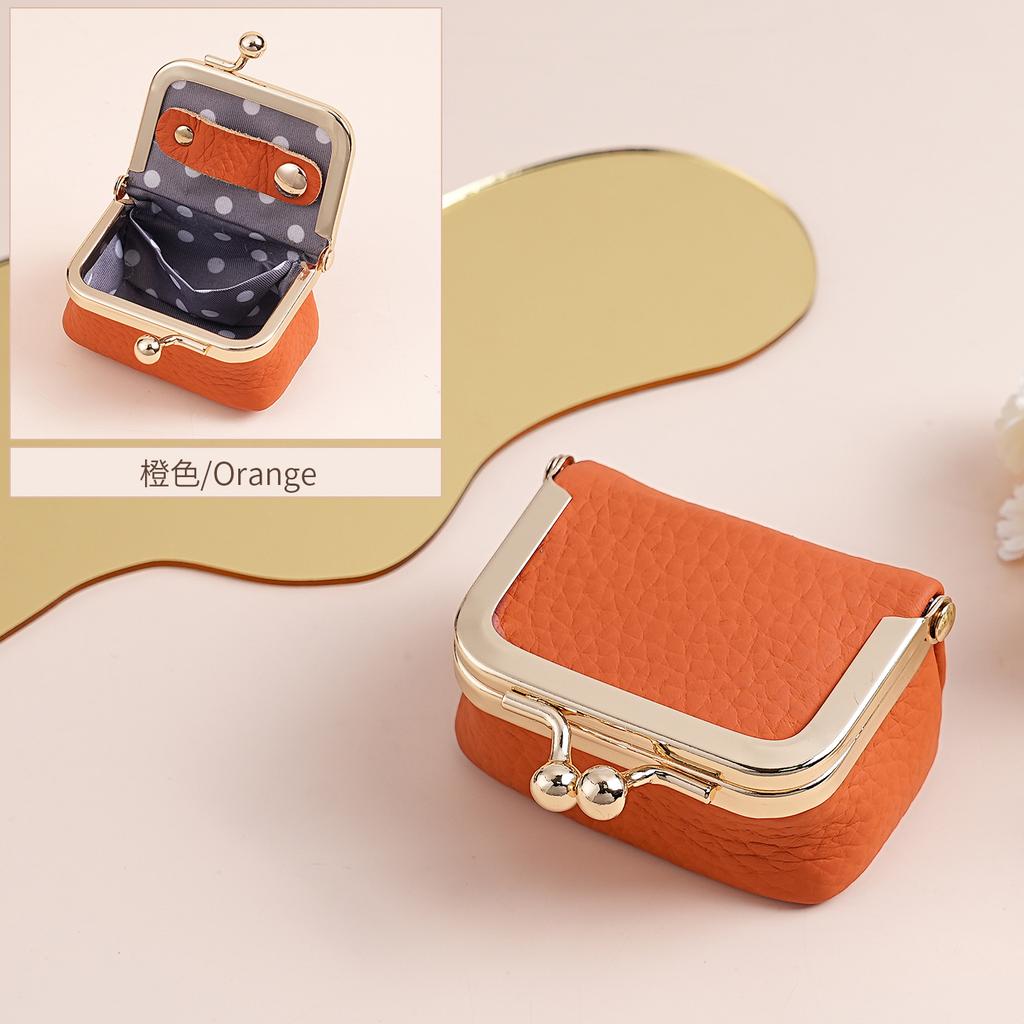 Läder Dams Diamantring Halsband Smyckespåse Mini Myntpåse Ring Örhängen Smyckeskrin Liten Hörlurs Myntpåse