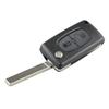 Plastic Key Fob Cover Case Replacement 2/3 Button Shell for C4 C5 2005-2011 Vehicles Comfort Grip Easy Installation