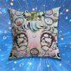 BBladee Crest Pillow Case For Home Bedroom Car Office Decoration Living Room Sofa Cushion Cover Suitable