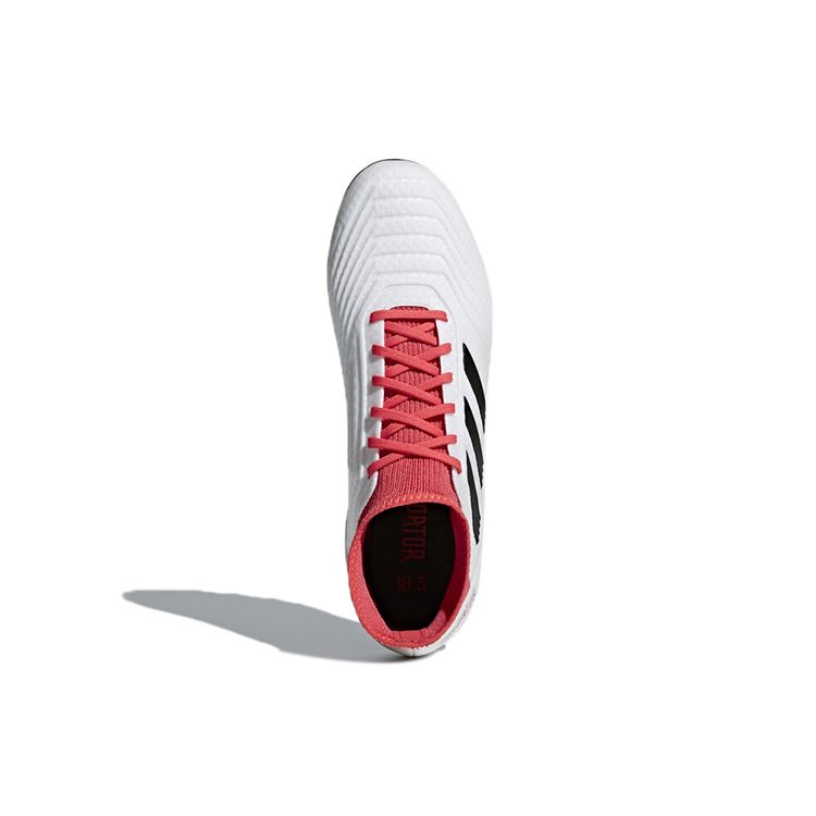 Adidas Predator 18.3 Lightweight Round Toe AG Artificial Grass Fabric Durable Soccer Shoes Men Soccer Shoes White CP9307