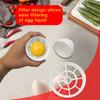 Egg Liquid Separator, Kitchen Convenience, Egg Yolk Separation, Easy Cleaning, Plastic Small Tool