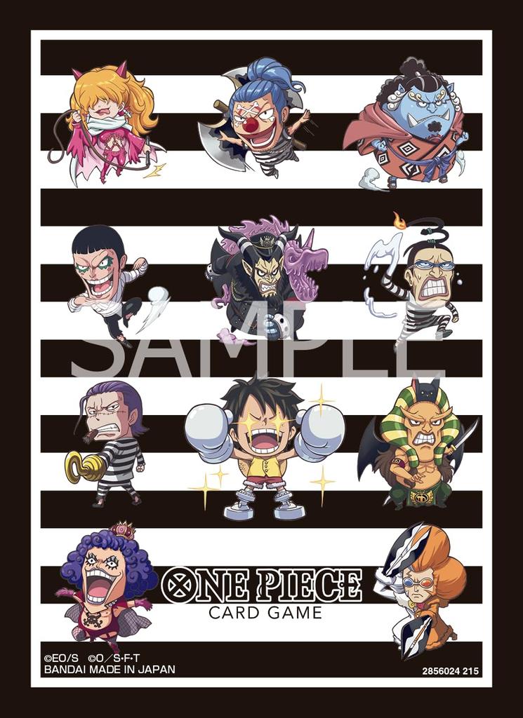 Bandai ONE PIECE Card Game Official Card Sleeves 15 Types (4 Assorted)