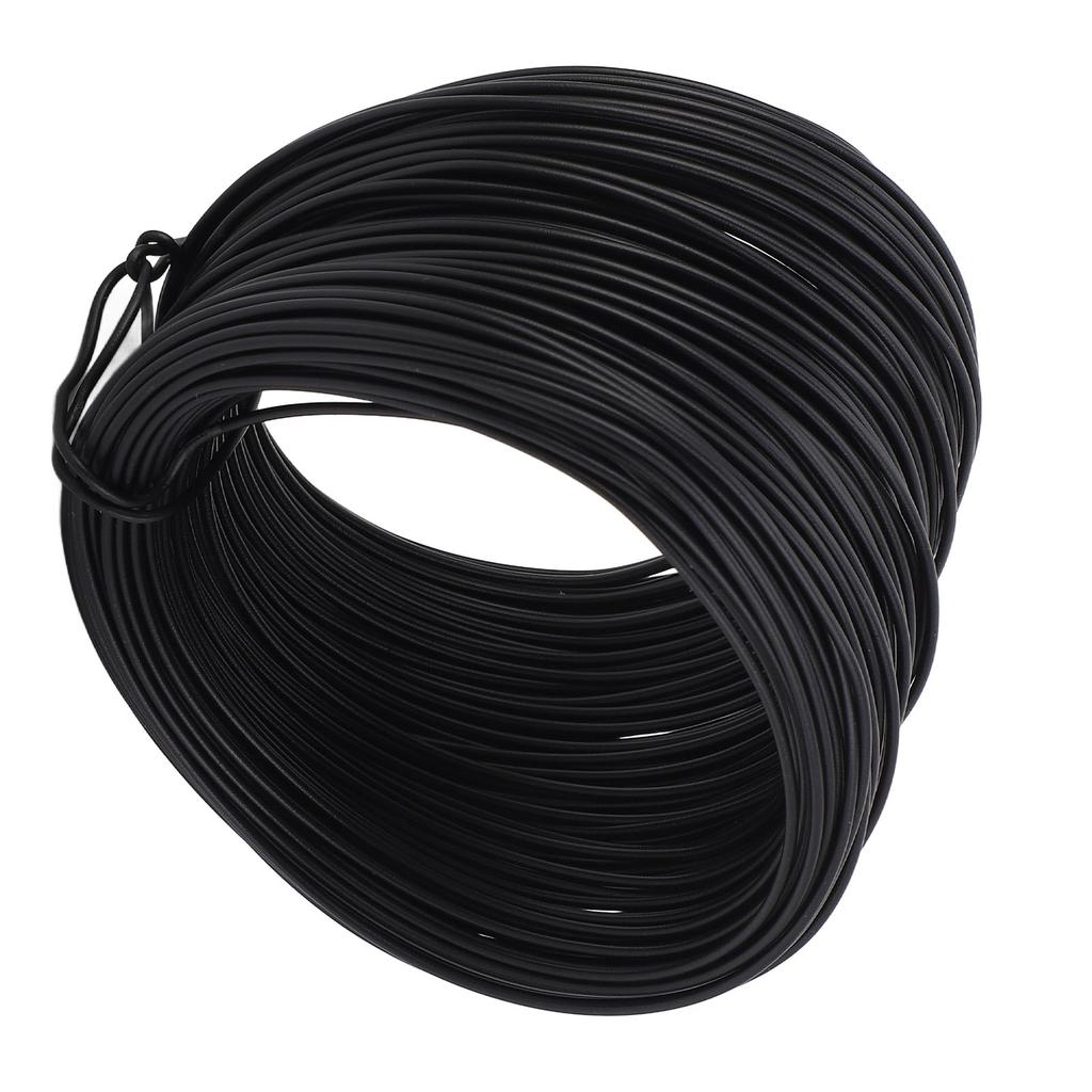 Electro Galvanized Iron Wire 0.9 40m Round Sturdy Flexible PVC Coated Binding Tie Wire