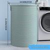 Collapsible Fabric Laundry and Storage Basket for Clothes and Toys