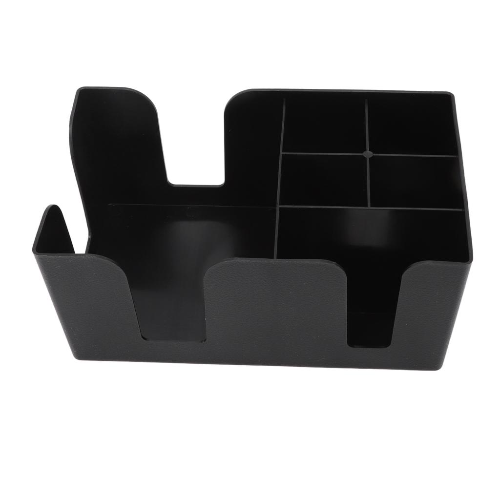 Coffee Station Organizer Multifunction Classification ABS Upright Coffee Condiment Organizer with 6