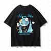 Hatsune Miku Japanese Anime Tshirts for Men and Women Y2K Style Harajuku Style Urban Casual Fashion Breathable Short Tops