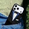 Man Suit Shirt Tie soft mobile phone case Compatible with IPhone 17 16 15 14 13 12 11Pro Max 17 Air cover