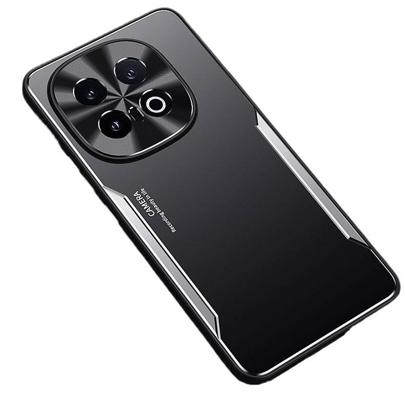 Applicable VIVO IQOO15Ultra metal blade mobile phone case IQOO15 matte IQOO13 anti-drop protective case