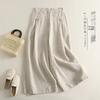 2026 Summer Cotton Linen Wide-Leg Pants: Casual, Slimming, and Leg-Lengthening