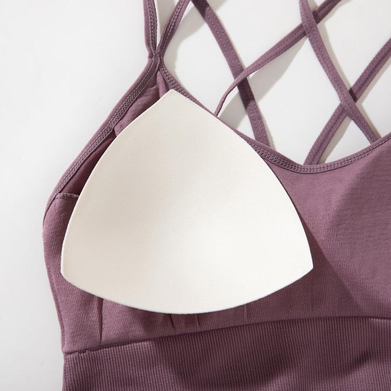 Dámské Sportovní Bralette Prodyšné Pohodlné Topy Push Up Bezešvé Lingeria Dámské Fitness Krása Záda Spodní prádlo Podprsenka
