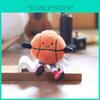 Sports Football Basketball Equipment Pp Cotton Plush Keychain Bag Decor Kids For