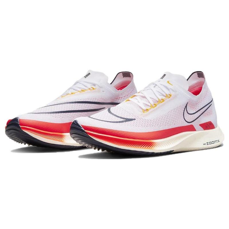 Nike Streakfly Unisex Low-Top Racing Running Shoes White Red DJ6566-102