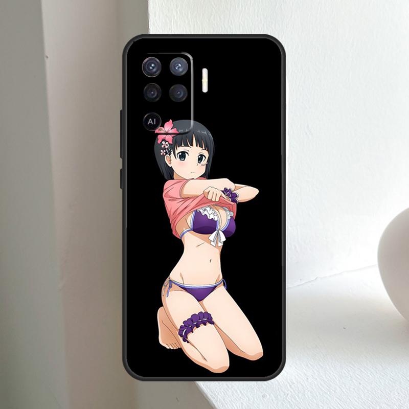 

Чехол в японском стиле с аниме-девушкой для OPPO A78 A98 A18 A38 A58 A5 A6 Pro A15 A17 A57 A16 A76 A96 A54 A74 A94 A40 A60 A80 OPPO A91