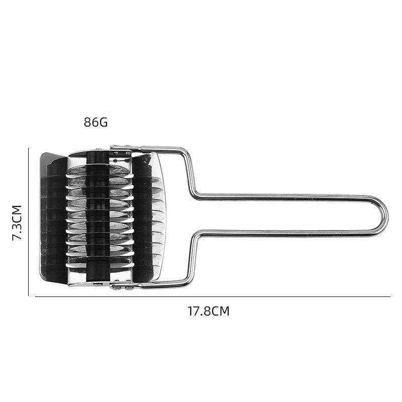 Nerezový váleček na mřížku na těstoviny kráječ těsta strojek na těstoviny špagety váleček na těsto zeleninu kuchyňské vaření nástroje
