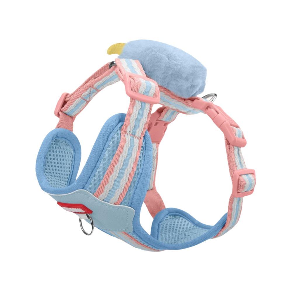 Soft Dog Harness Quicklace Pet Walking Vest Sturdy Pet Chest Strap  for Dogs Cats