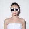 Mitaseongeullaseu Palawan Sunglasses Mt002692C23 White