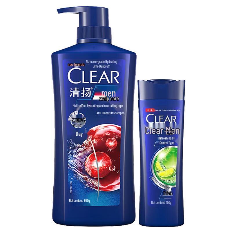 Шампунь Clear Men против перхоти многофункциональный увлажняющий и питательный