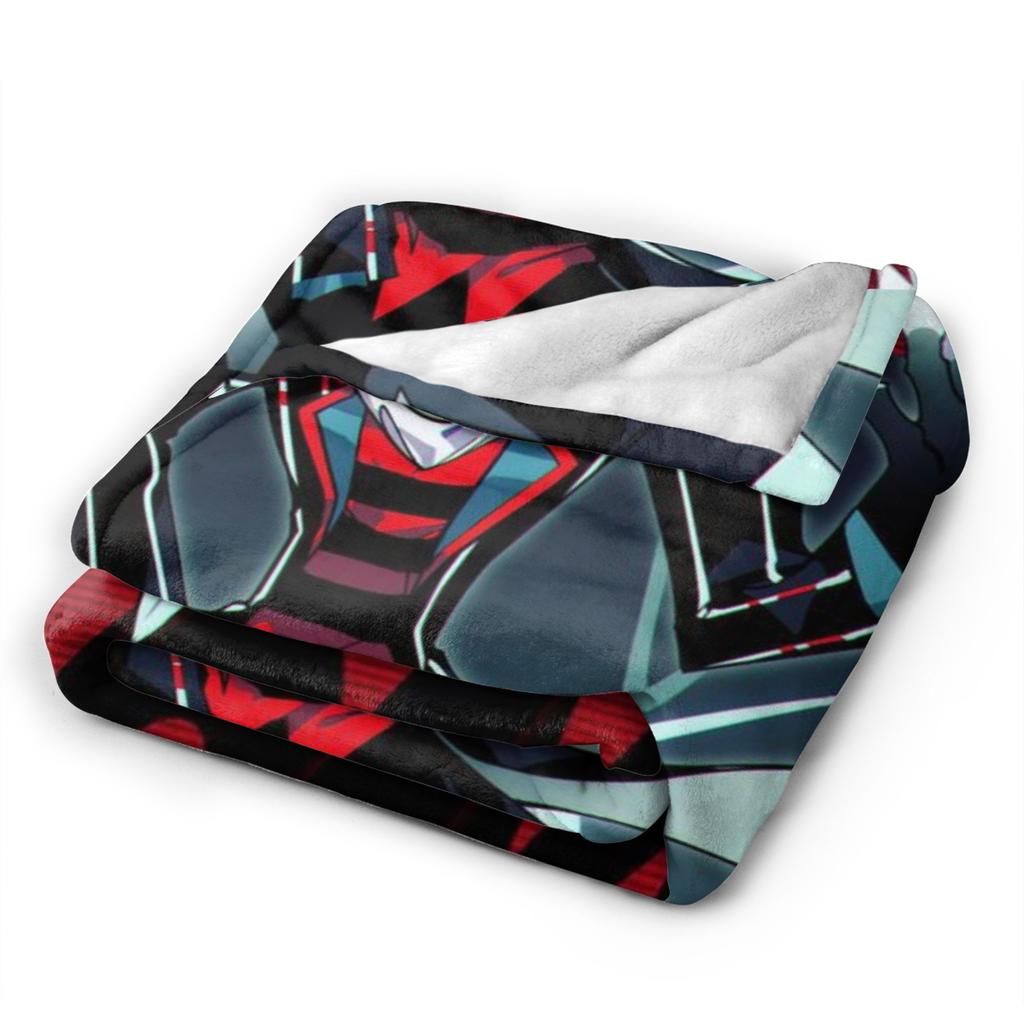 H-Hazbins H-Hotels Vox 2 Cartoon Anime Blanket Multi-size Soft Fuzzy Plush Throw Blankets for Sofa Couch and Bed