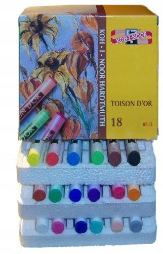 KOH-I-NOOR PASTELE TOISON D'OR 18 KOL - SOFT