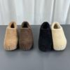 Inner height all-inclusive wool shoes women's winter new trend bear claw cotton shoes with fleece thickened warm snow boots