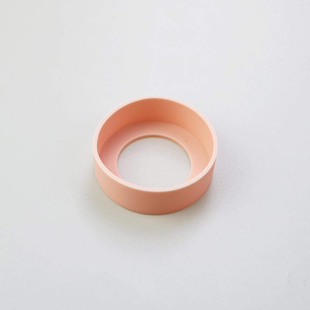28 Colors 6.0CM Silicone Cup Bottom Cover 60MM Cup Bottom Ring Coaster Sleeve Sheath Wear-resistant Anti-fall Bottom Cover