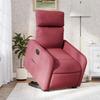 Vidaxl Lift Recliner Massage Chair, Electric, Reclining, Burgundy