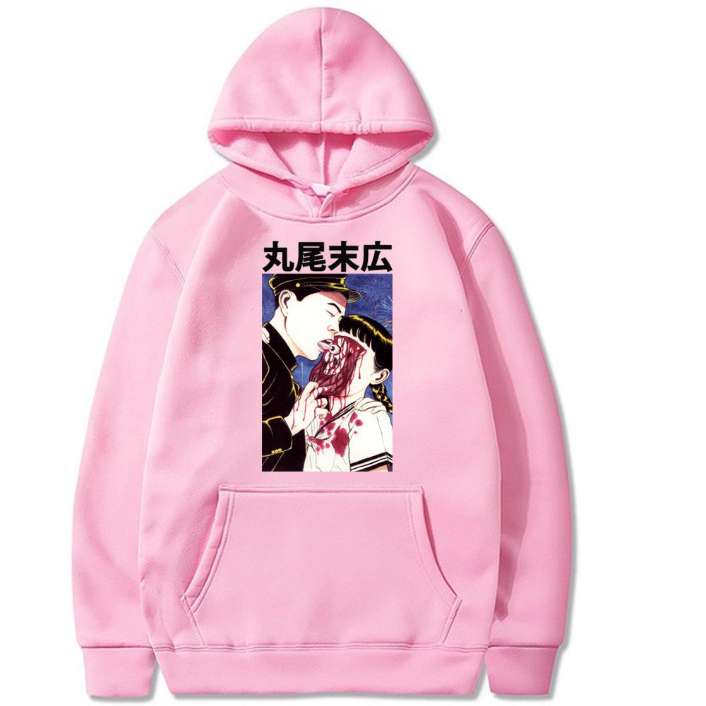 Japanese Comics Maruo Suehiro Hoodie Junji Ito Men's Hoodie Sweatshirt Men Women Fashion Design Pullover Fleece Hoodies