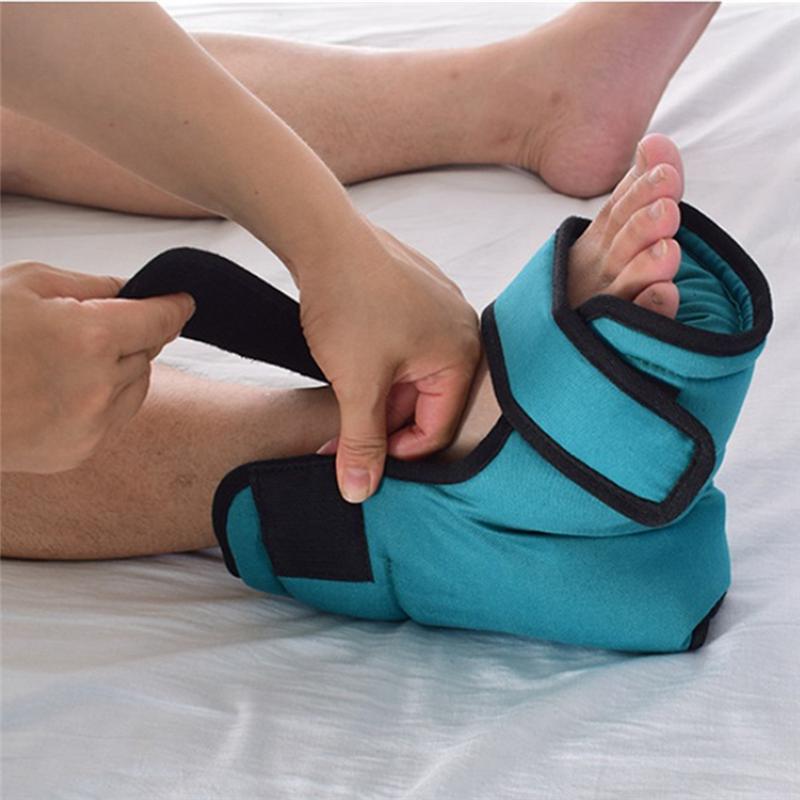Heel Cushion Heel Protector Flannelette Pillow Heel Wrapped Pillow Relieve Pressure Anti Bedsore For Elderly Patients