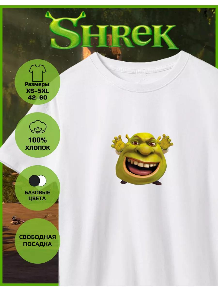 T-shirt with Shrek print 3XL