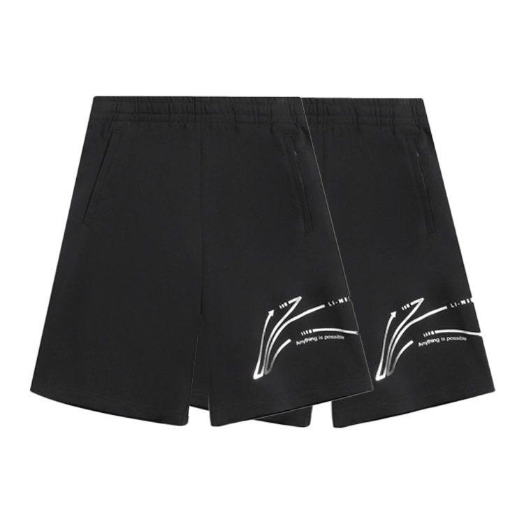 Li Ning Sports Fashion Collection Casual Shorts Men's Black AKSS981-1