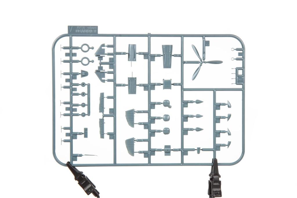 Eduard 1/72 Dual Combo Limited Edition German Gustav Part 2 Bf109G-6 (Late)/14 Plastic Model Kit EDU2145