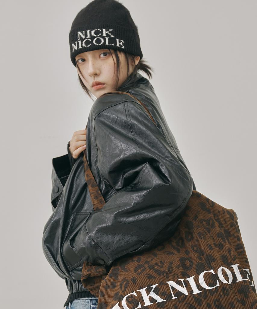 Nigaennikol Nicole Mixed Jaquard Beanie_Black