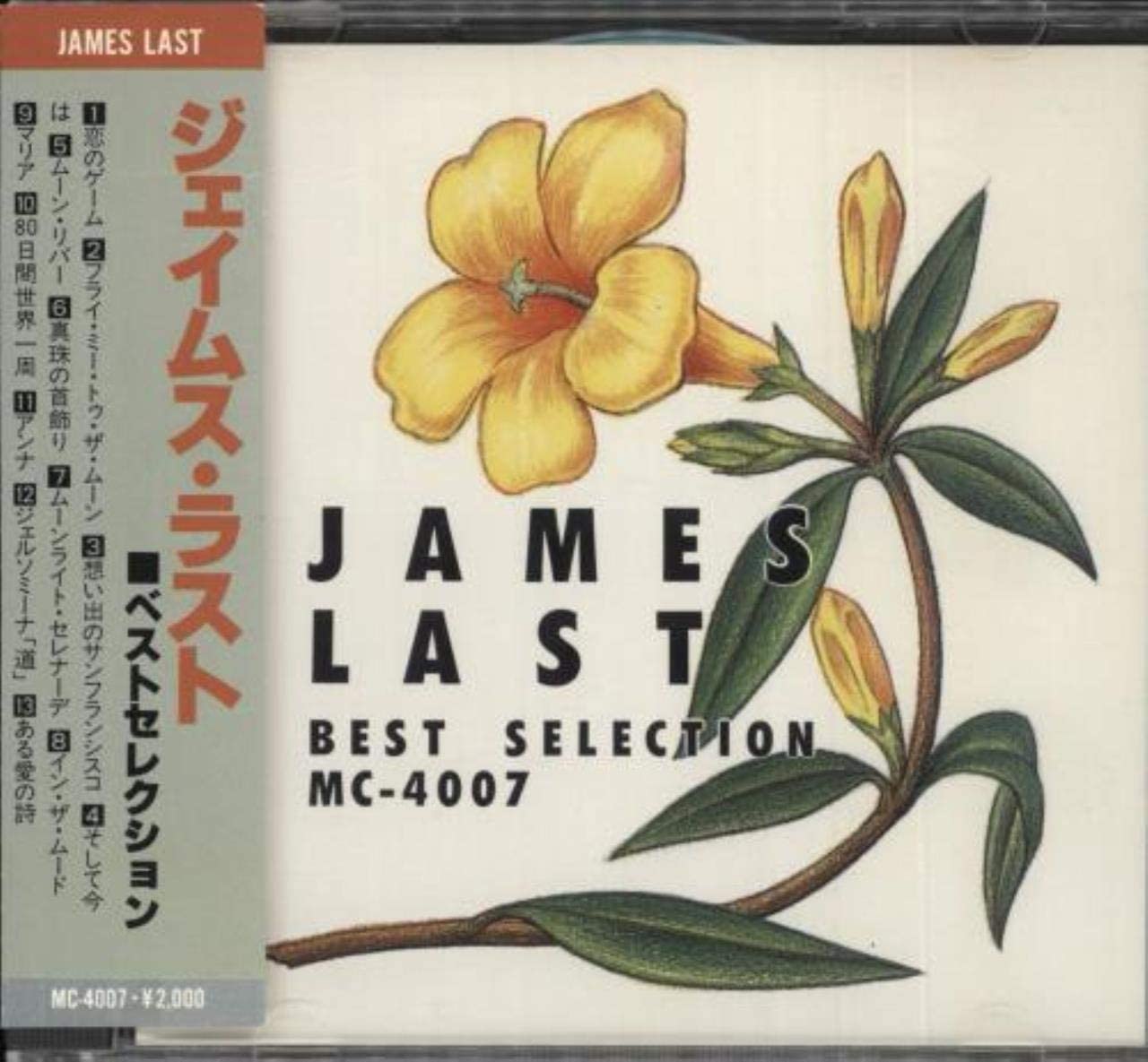 

CD JAMES LAST - Best Selection MC4007 Japan ObiMood Music Used