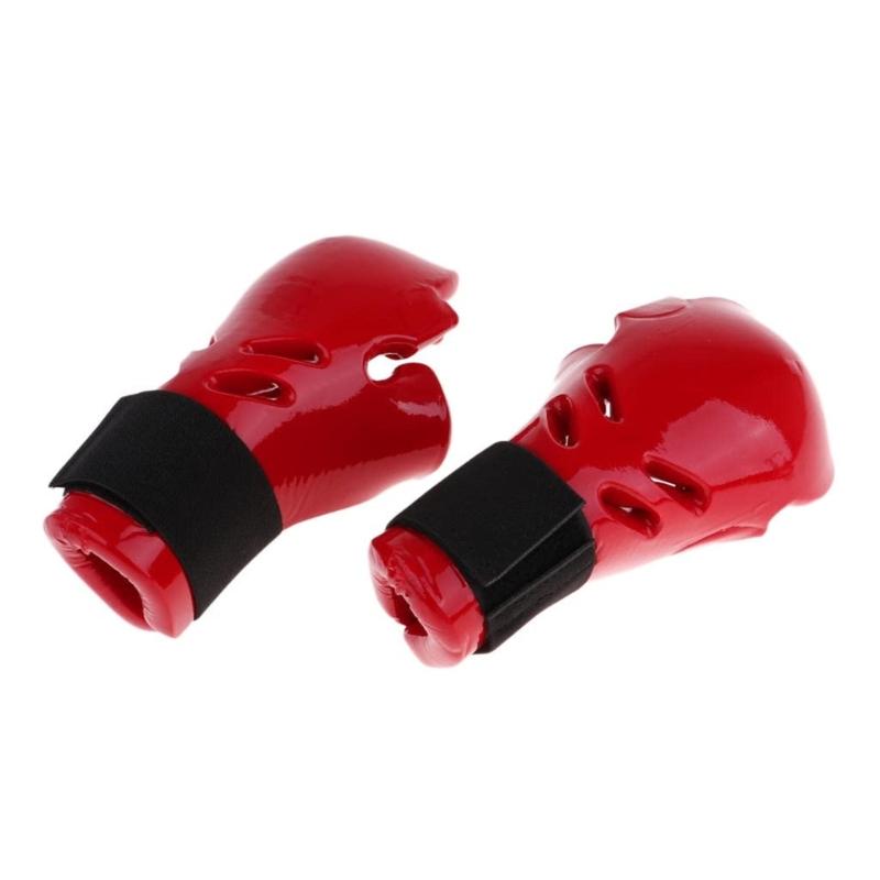 Karate Punching Boxing Gloves Kick Boxing Protectors Mitts Kids Child Taekwondo Parring Gloves Martial Arts Protectors