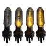 2Pcs 12V Led Motorcycle Turn Signals Lights Water Flowing Indicator Arrow Blinker Lamps for Honda CB250 TWISTER TITAN150 2000