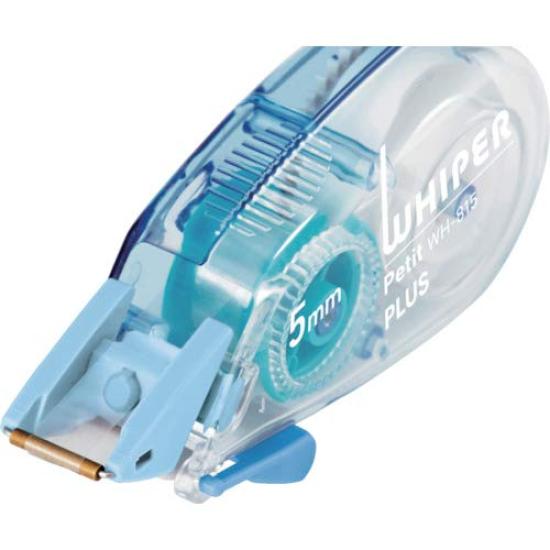 Plus Correction Tape Whiper Petit 5mm Blue WH-815-3P 3-Pack 49-245