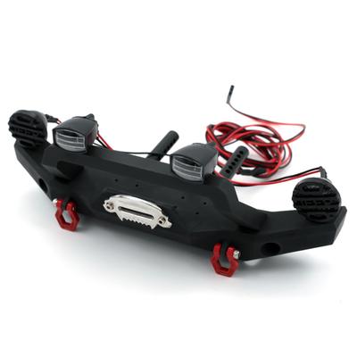 Aluminum Alloy Front Bumper Compatible with 1/10 TRX4 Axial SCX10 90046 SCX10 III AXI03007 AXI03003