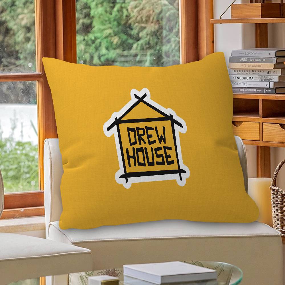 Fashion D-Drew H-House Cushion Cover Inches Farmhouse Decor Home Throw Pillow Covers for Couch Decorations