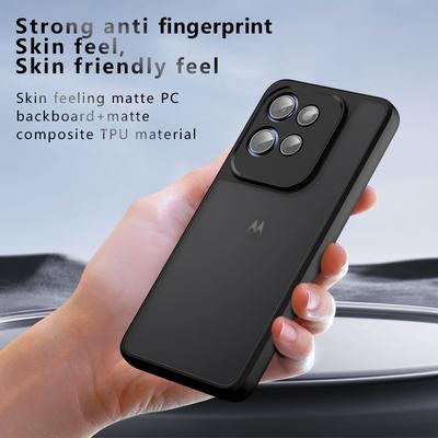 Mat Acryl Hoesje voor Motorola Edge 60 Fusion Edge50 Neo Ultra Schokbestendig Armor Harde Achterkant voor Moto G85 G35 G55 Bumper