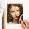 Arrtx Professional Colored Pencil 126 Colored Pencils for and Vibrant Colors for and Beginners Display Box Set, Soft-Core Drawing, Blending, Shading,