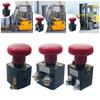 Forklift Safety Power Disconnect Emergency Stop Button Plastic Switch for Technical Information Forklift Repair Kit