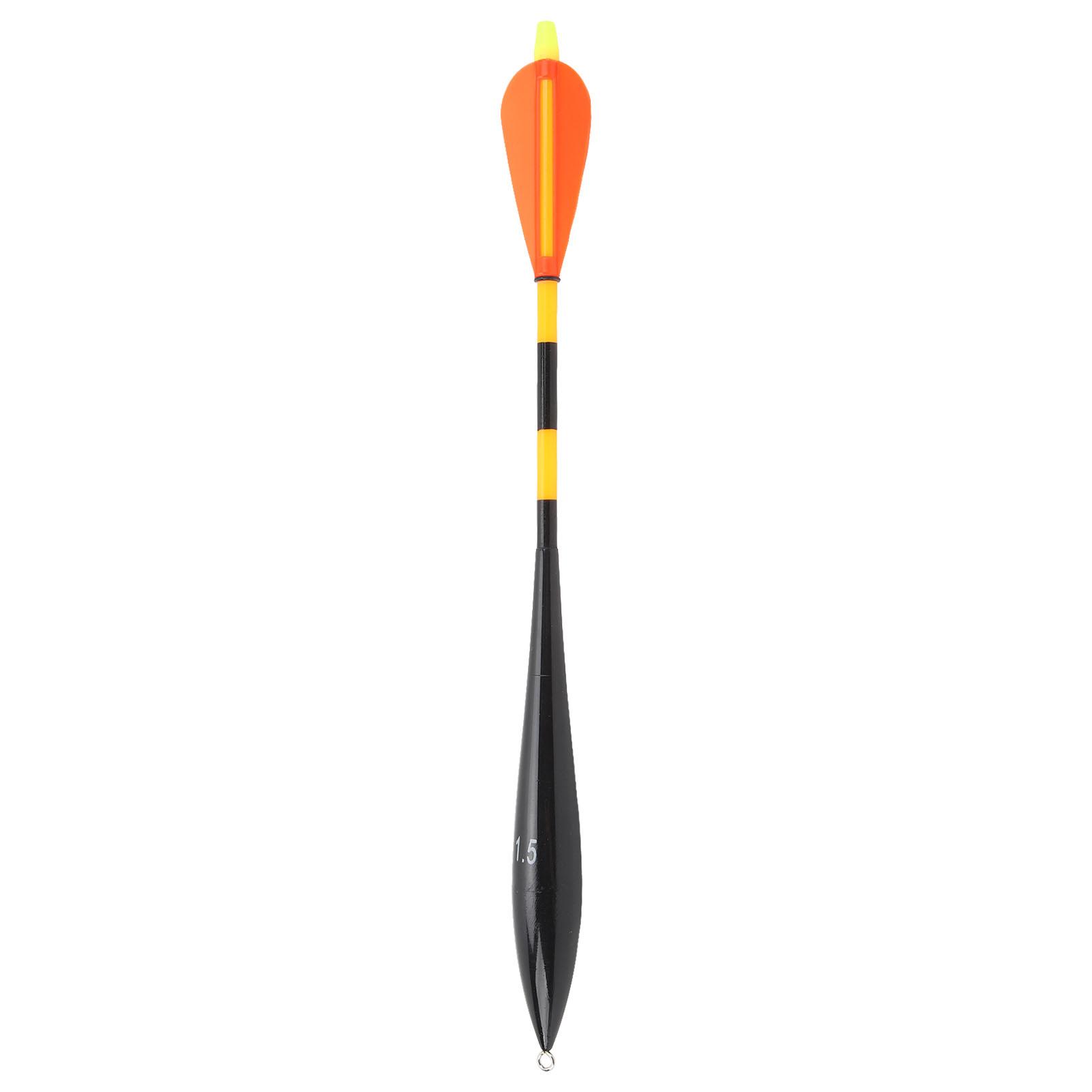 Fishing Bobbers Fishing Slip Floats Self Weight Eye Catching Triangle Tail Fishing Floats Bobbers 1.5#