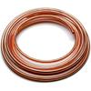 MuHize Upgraded Brake Line Tubing Kit - 25 Ft. Of 3/16 Copper Coated Flexible Tube, Roll 25 Ft 3/16" (Includes 16 Fittings)