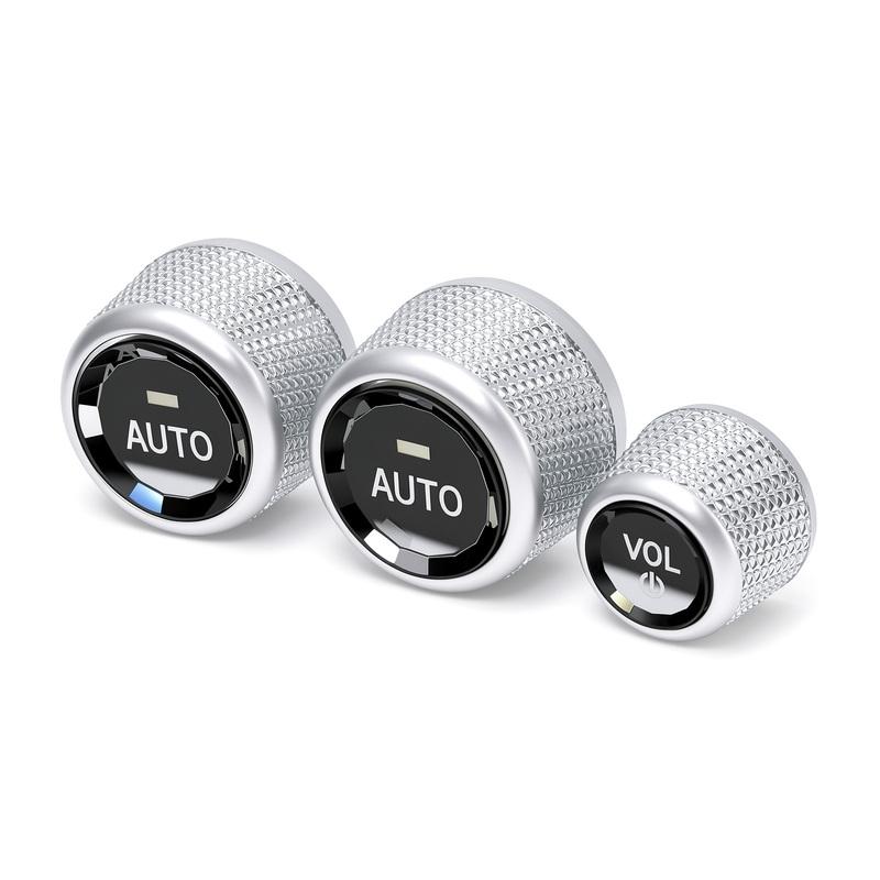 1Set Crystal Car Volume Air Conditioning Knobs Audio Control Button Knob Ring Cover Trim For BMW 1 2 3 4 5 6 7 8 X3 X4 X5 X6 X7