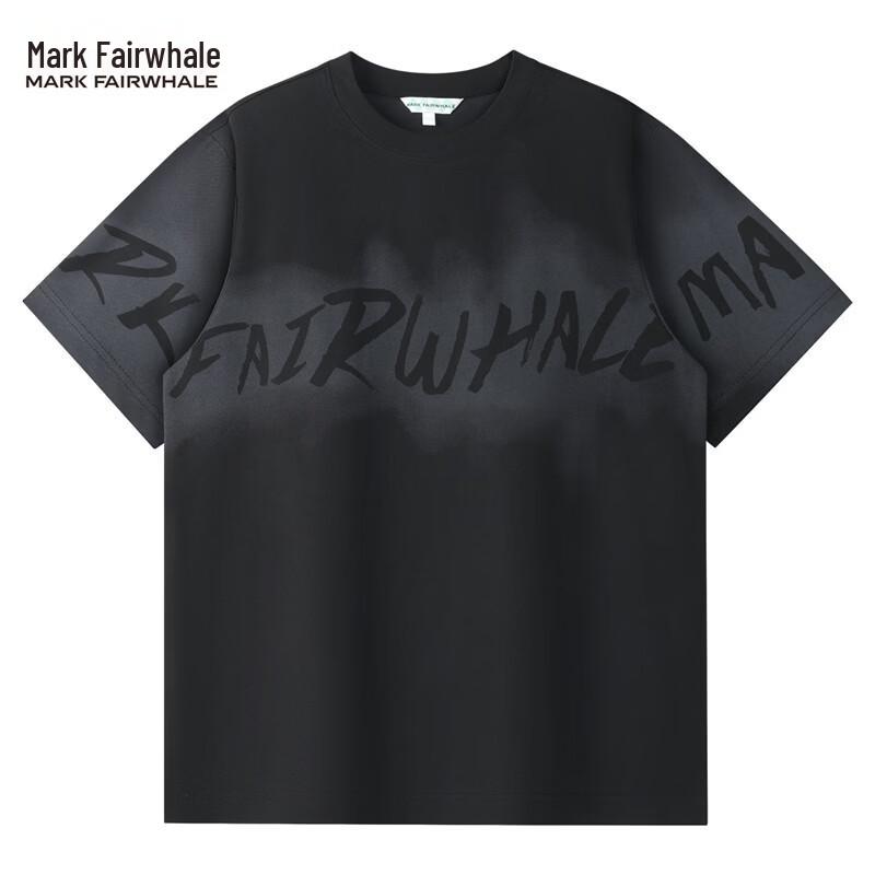 Mark Fairwhale Men's Trendy All-Over Print Round Neck T-shirt