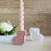 Christmas Stocking Silicone Candlestick Molds for Making Candle Holder Christmas Decoration Epoxy Resin Silicone Molds