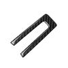 Carbon Fiber Car Gear Steering Wheel Frame Panel Trim Sticker Cover Moulding Strip For Ford Mustang 2009 2010 2011 2012