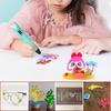 3D Pen For Children 3D Printing Drawing Pen DIY Funny Set for Kids Chidren Birthday Chrismas Creative Gift with PLA Filament