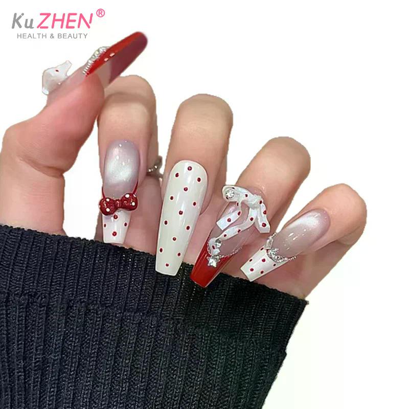 Fully Transparent Hollow French Nail Stickers Spray Painting Stencil French Edges Templates Patting Glue Adhesive Auxiliary Tool